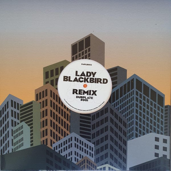 Lady Blackbird - Remix Dubplate #001 (12") Foundation Music (6) Vinyl