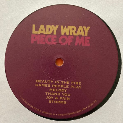Lady Wray - Piece Of Me (LP) Big Crown Records Vinyl 349223006612