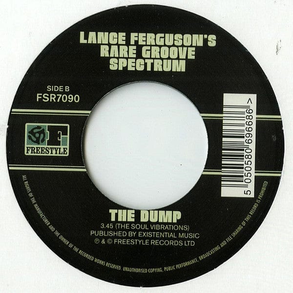 Lance Ferguson - Egg Roll (7") Freestyle Records (2) Vinyl