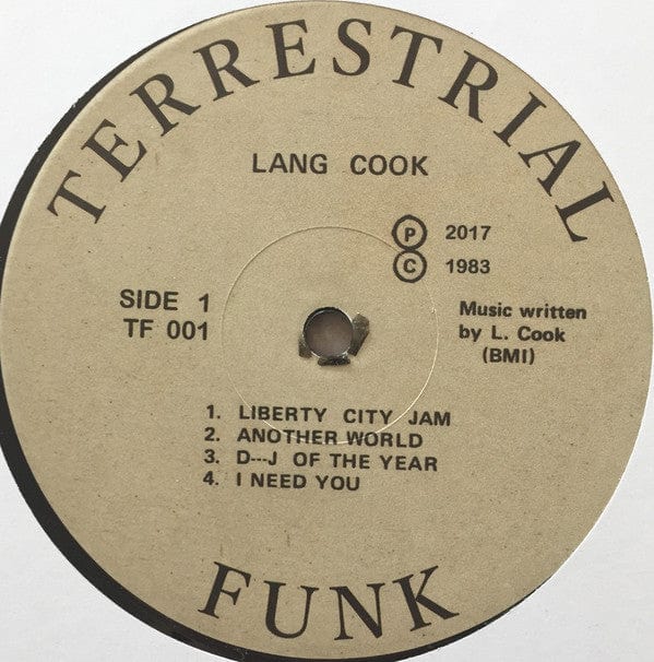 Lang Cook - She's Hot With 2,000 Watt's (LP, Album) Terrestrial Funk