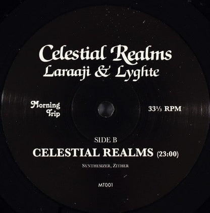 Laraaji & Lyghte - Celestial Realms (LP, Album, RE) Morning Trip
