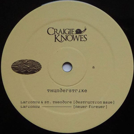 Larionov & St. Theodore - Thunderstrike EP (12") Craigie Knowes Vinyl