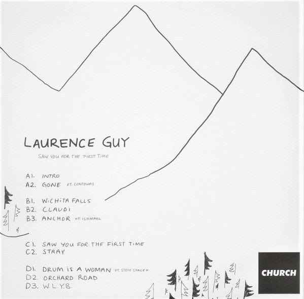 Laurence Guy - Saw You For The First Time (2x12") Church Vinyl 5050580673311