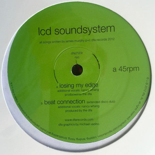 LCD Soundsystem - Losing My Edge / Beat Connection (12") DFA Vinyl 829732212310