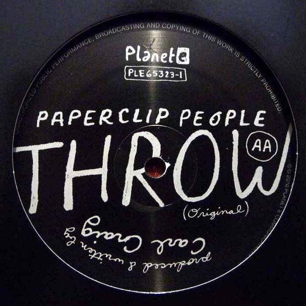 LCD Soundsystem / Paperclip People - Throw (12") Planet E Vinyl 754091532314