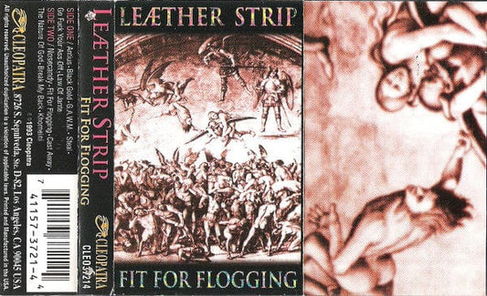 Leæther Strip - Fit For Flogging (Cassette) Cleopatra Cassette 741157372144