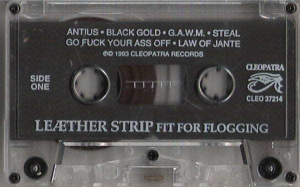 Leæther Strip - Fit For Flogging (Cassette) Cleopatra Cassette 741157372144
