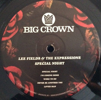 Lee Fields The Expressions – Special Night (LP, Big Crown Records, 2016) Image 3