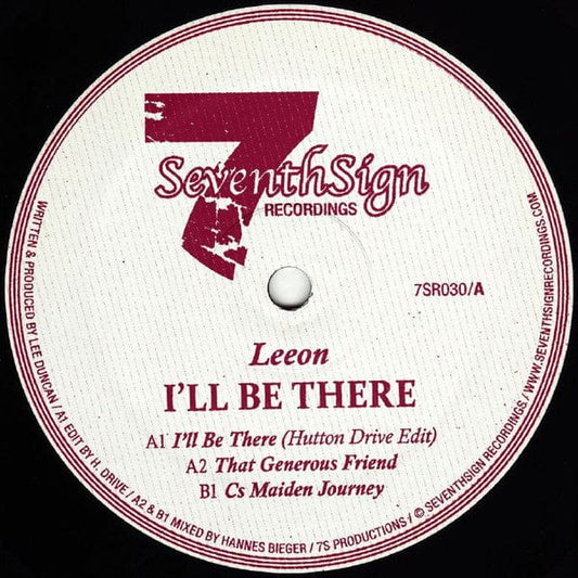 Leeon - I'll Be There (12") Seventh Sign Recordings Vinyl