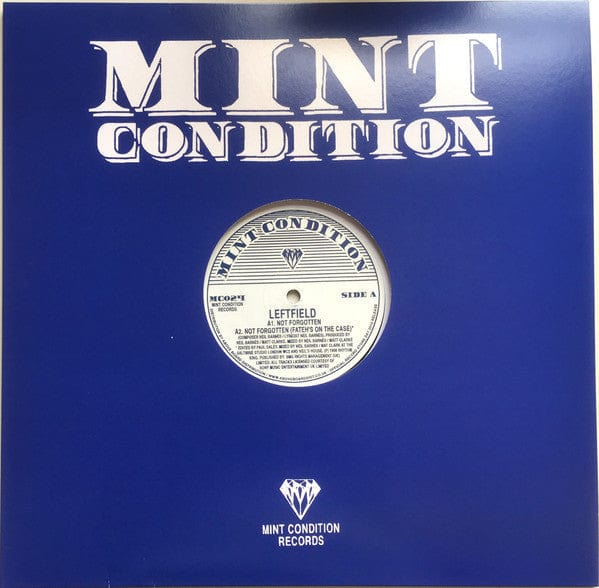 Leftfield - Not Forgotten (12", RE, RM) Mint Condition (2)