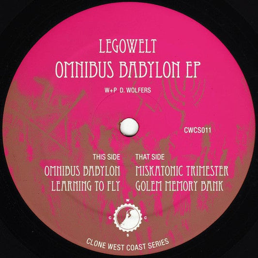 Legowelt - Omnibus Babylon EP (12") Clone West Coast Series Vinyl