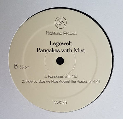 Legowelt - Pancakes With Mist (2x12") Nightwind Records Vinyl