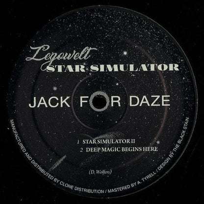 Legowelt - Star Simulator (12") Clone Jack For Daze Vinyl