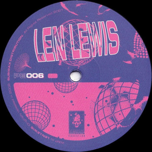 Len Lewis - Joy / Skip Up (12") Physical Education Vinyl