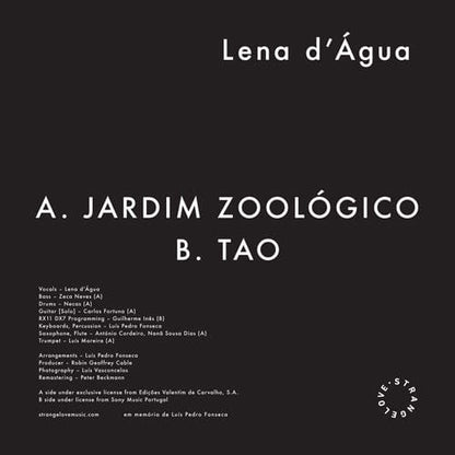 Lena D'Ãgua - Jardim ZoolÃ³gico (12", RM) Strangelove Music