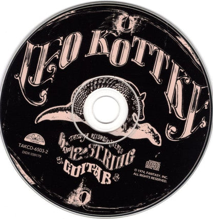Leo Kottke - 6- And 12-String Guitar (CD) Takoma CD 025218650328