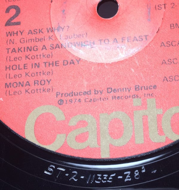 Leo Kottke - Dreams And All That Stuff (LP, Album, Jac) on Further Records at Further Records