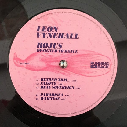 Leon Vynehall - Rojus (Designed To Dance) (12") Running Back Vinyl 4260038311585