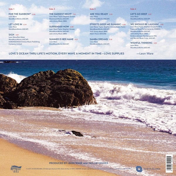 Leon Ware - Rainbow Deux (2xLP) Be With Records Vinyl 4251648412205
