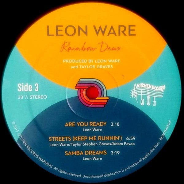 Leon Ware - Rainbow Deux (2xLP) Be With Records Vinyl 4251648412205