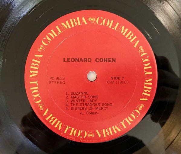 Leonard Cohen - Songs Of Leonard Cohen on Columbia at Further Records