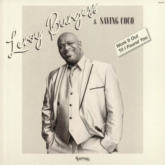 Leroy Burgess & Saving Coco - Work It Out / Til I Found You (12") Favorite Recordings Vinyl 3760179355260