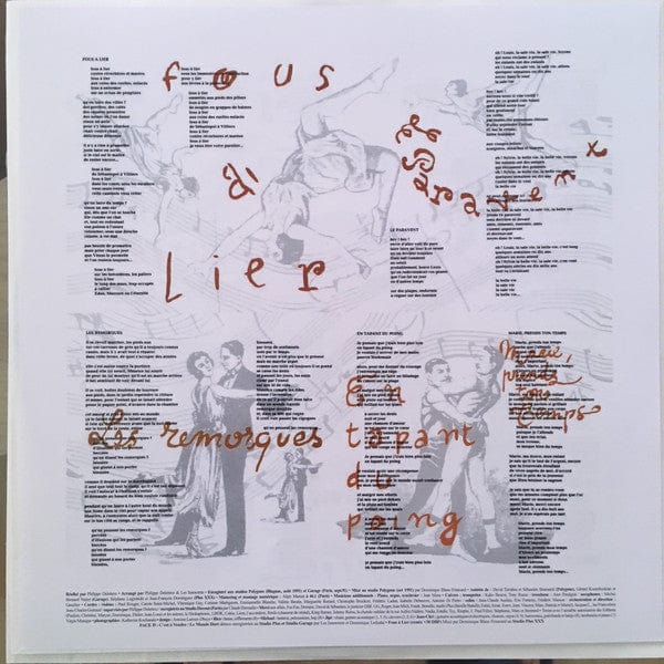 Les Innocents - Fous Ã Lier (2xLP, Album, RE + CD, Album, RE) Because Music