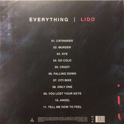 Lido - Everything (2xLP, Album, Ltd, Blu) on Because Music at Further Records