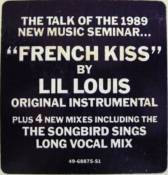 Lil Louis* - French Kiss (12") Epic Vinyl 7464688751