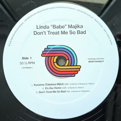Linda "Babe" Majika* - Don't Treat Me So Bad (LP) Be With Records Vinyl 4251648416760