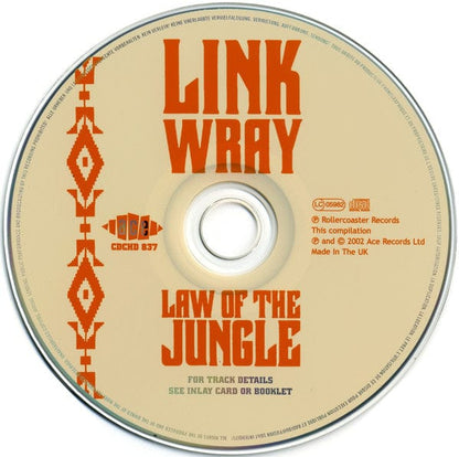 Link Wray - Law Of The Jungle  (CD) Ace CD 029667183727