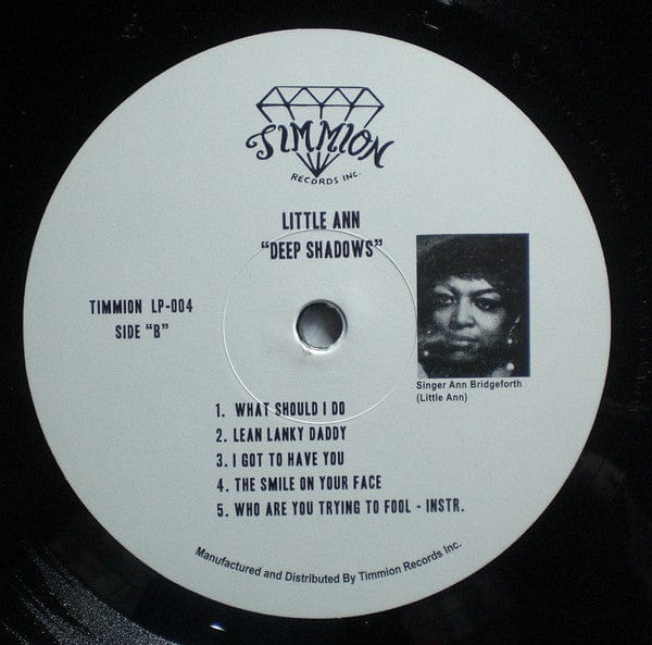 Little Ann - Deep Shadows (LP, Comp) Timmion Records