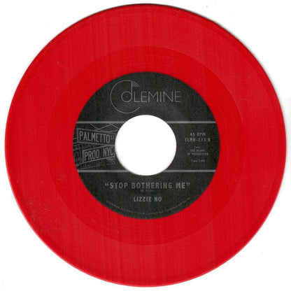 Lizzie No – Sweeter Than Strychnine / Stop Bothering Me (7", Red, Colemine Records, 2022) Image 4