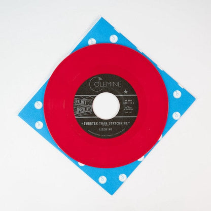 Lizzie No – Sweeter Than Strychnine / Stop Bothering Me (7", Red, Colemine Records, 2022) Image 5