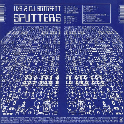 LNS (2) & DJ Sotofett - Sputters (2x12") Tresor Vinyl 5051142008657