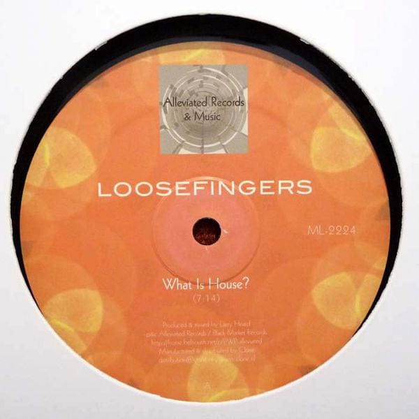 Loosefingers - What Is House? (12", RE) Alleviated Records