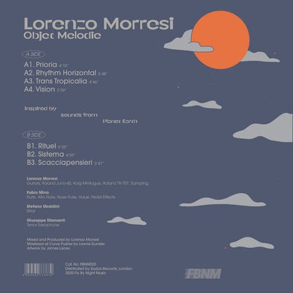 Lorenzo Morresi - Objet Melodie (LP) Fly By Night Music Vinyl