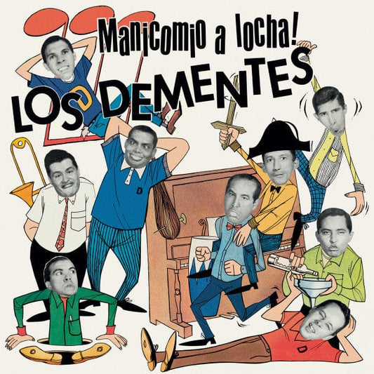 Los Dementes, Ray Pérez - Manicomio A Locha (LP) Vampi Soul Vinyl