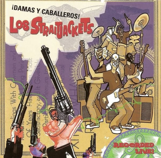 Los Straitjackets - Damas Y Caballeros! (CD) Yep Roc Records,Cavalcade (7) CD 634457202528