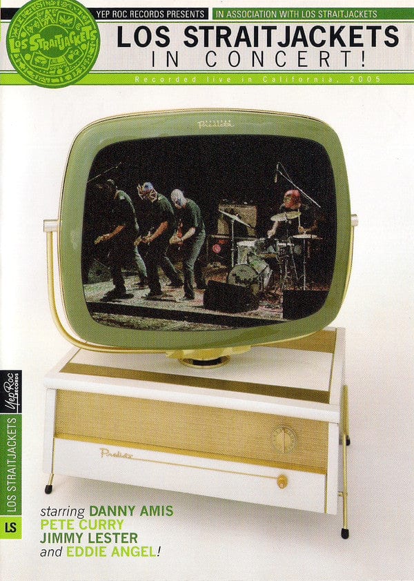 Los Straitjackets - Los Straitjackets In Concert! (DVD) Yep Roc Records DVD 634457209497