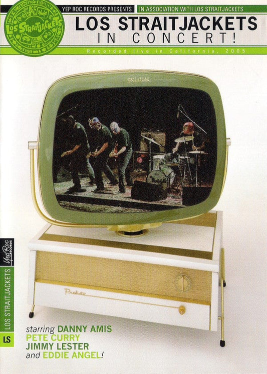 Los Straitjackets - Los Straitjackets In Concert! (DVD) Yep Roc Records DVD 634457209497