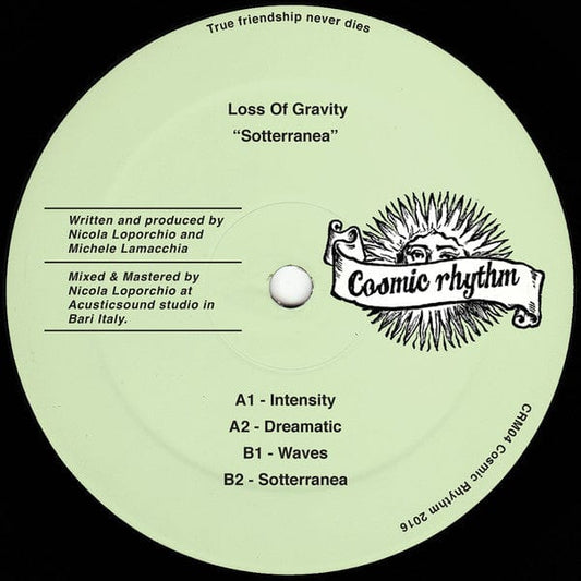 Loss Of Gravity - Sotterranea (12") Cosmic Rhythm Vinyl