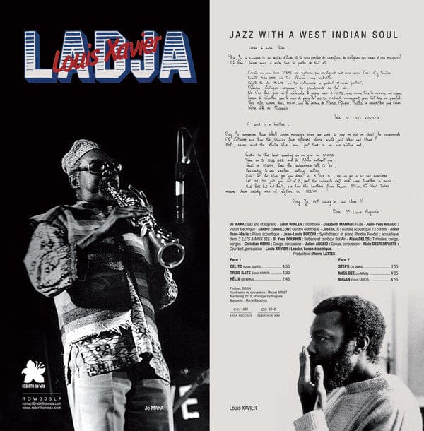 Louis Xavier - Ladja (LP) Rebirth On Wax Vinyl
