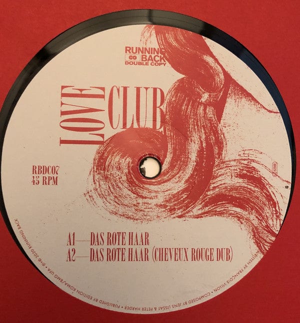 Love Club (2) - Das Rote Haar (12") Running Back Double Copy Vinyl 4251804121682