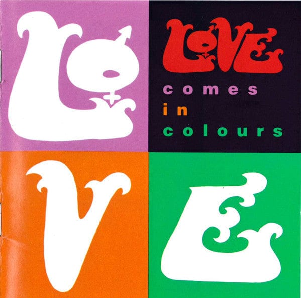 Love – Comes In Colours (CD, Raven Records) Front Cover