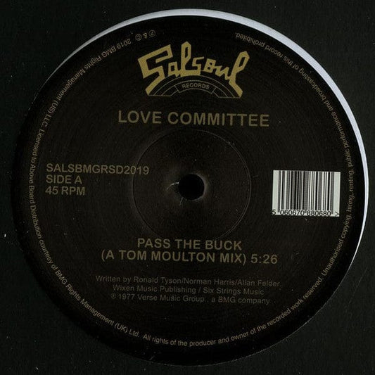 Love Committee - Pass The Buck (12") Salsoul Records