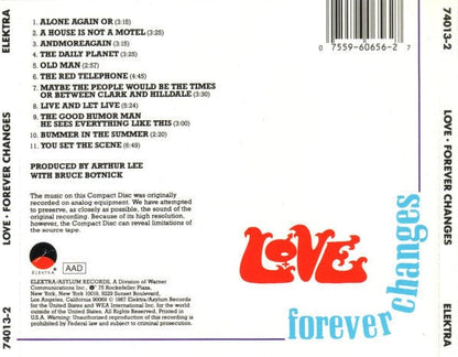 Love - Forever Changes (CD) Elektra CD 075596065627