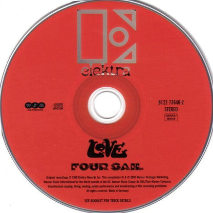 Love - Four Sail (CD) Elektra,Warner Strategic Marketing CD 081227364021