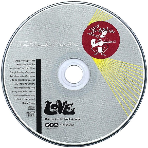 Love - Love (CD) Elektra,Warner Strategic Marketing CD 081227356729