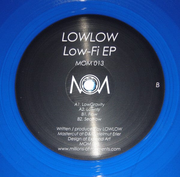 LOWLOW - Low-Fi EP (12", EP, Blu) Millions Of Moments